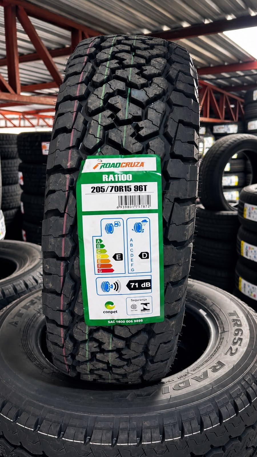 205/70R15 LETRA BRANCA
