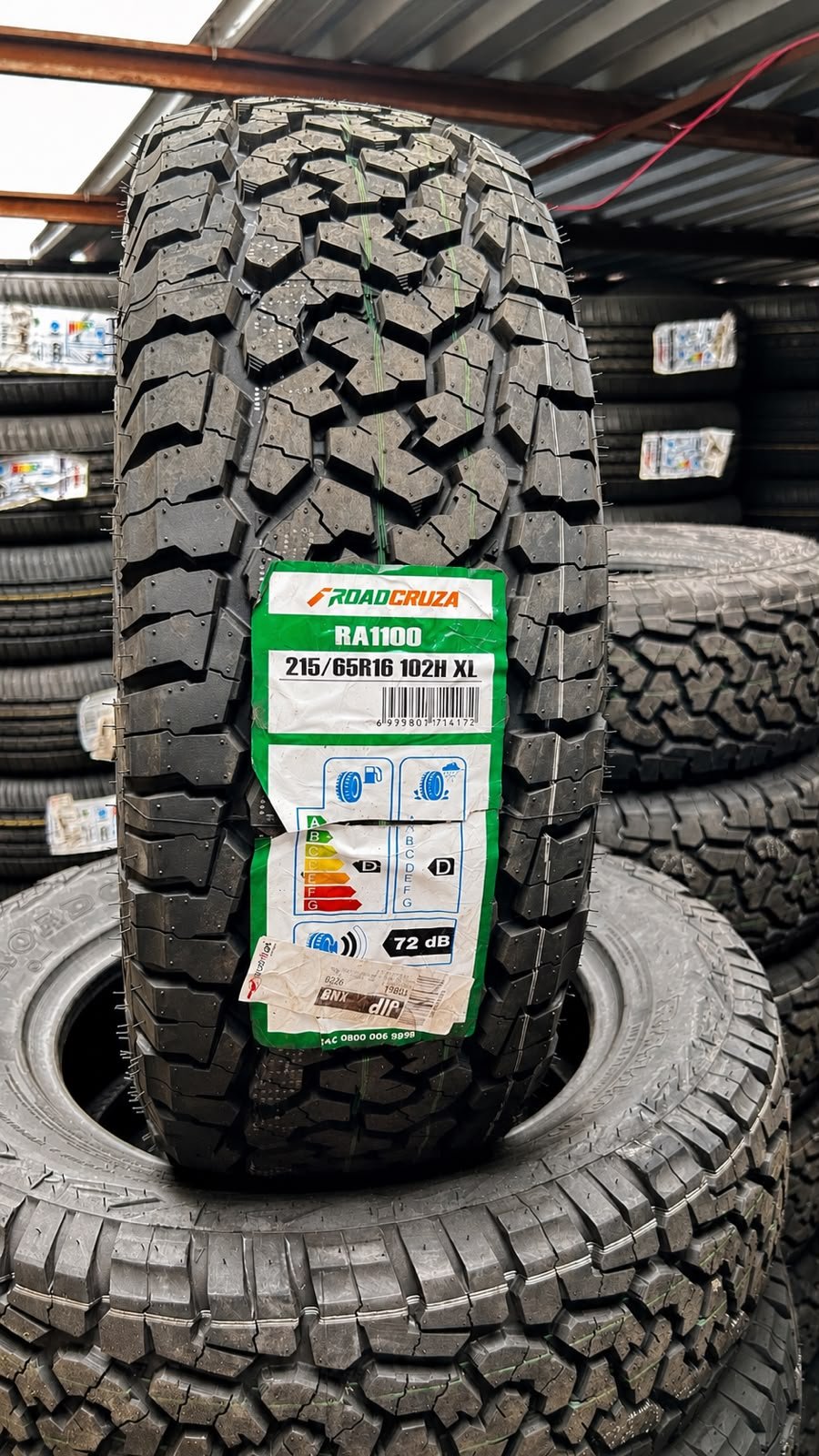 215/65R16 AT LETRA BRANCA